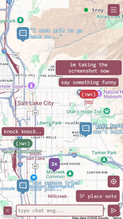 nearsay map showcase